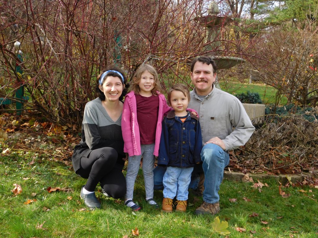 Our family, 2023 - Jillian, Chloe, Sias, Tim